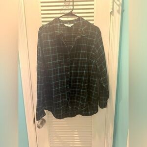 women’s long sleeve flannel